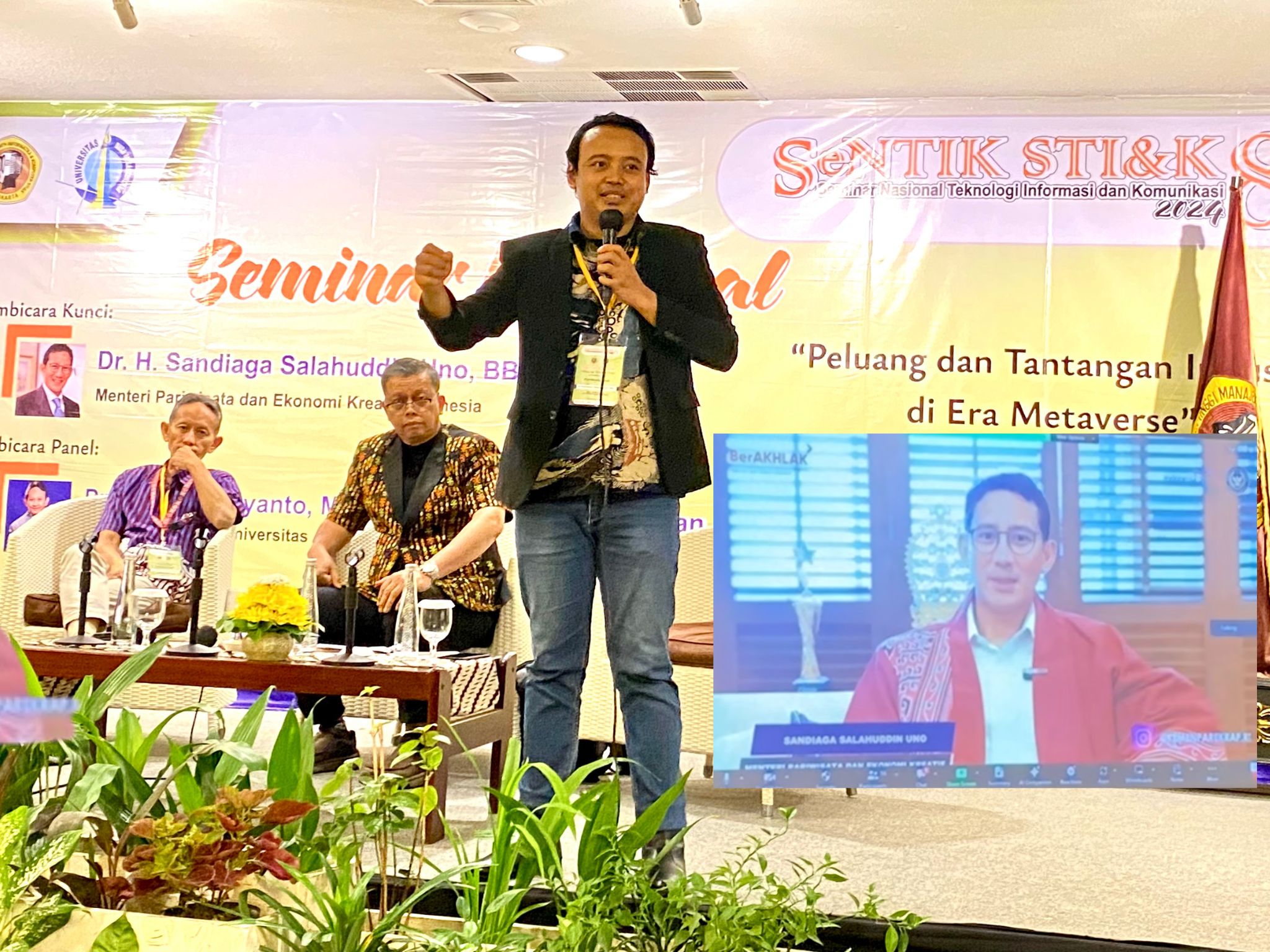 Pengusaha Jogja M Abdurrohman Alhafidz, Sandiaga Uno & Prof Suyanto Kupas Tuntas Bisnis Metaverse